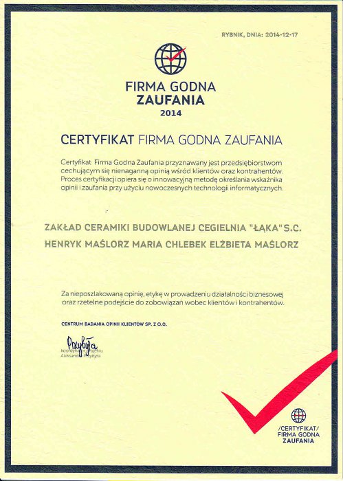 Firma godna zaufania